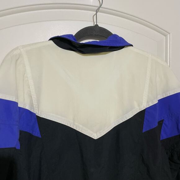 Vintage Tourney Gore-Tex Ladies Windbreaker Jacket Geometric Large - Picture 6 of 14